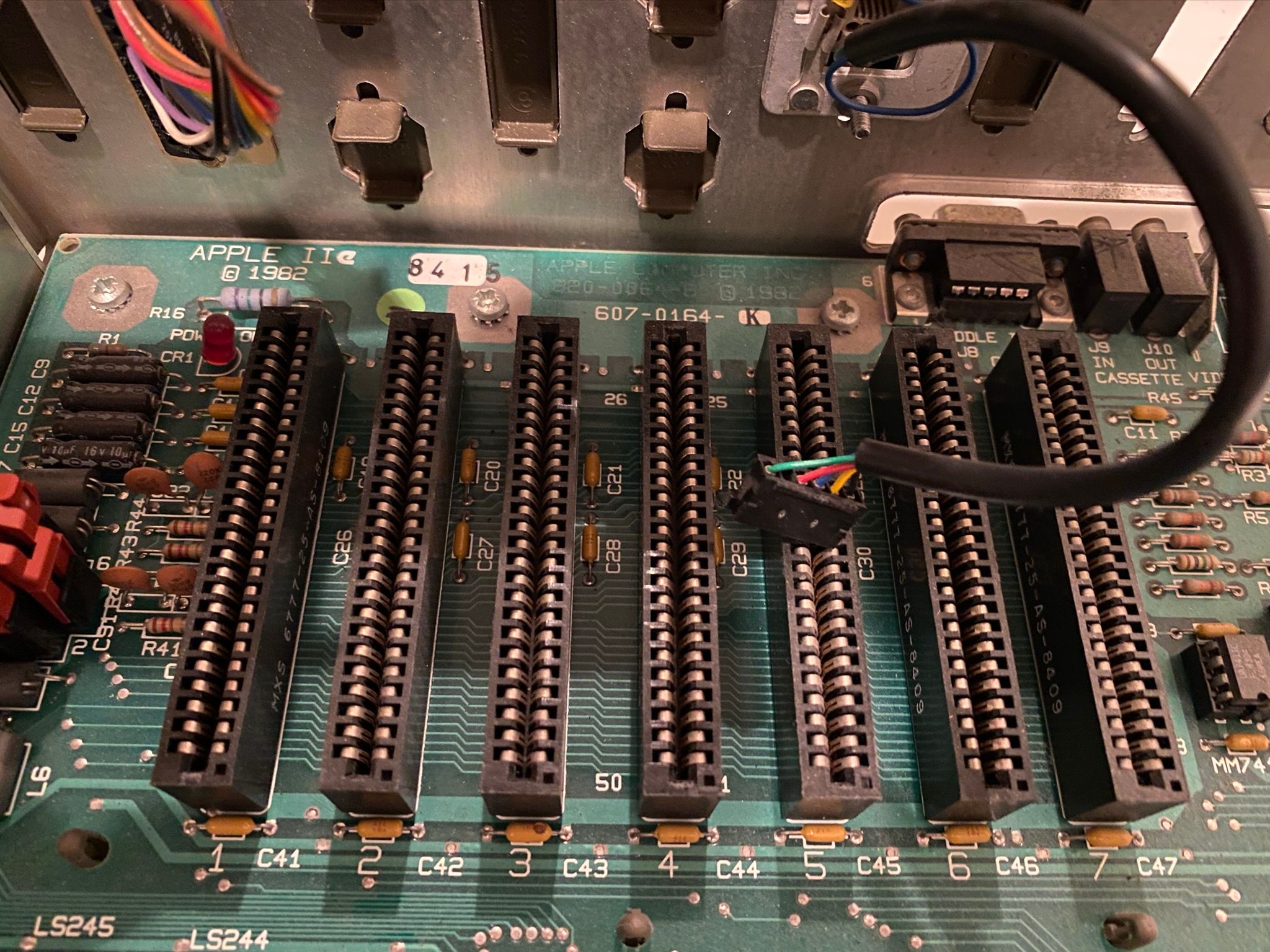 Apple IIe slots